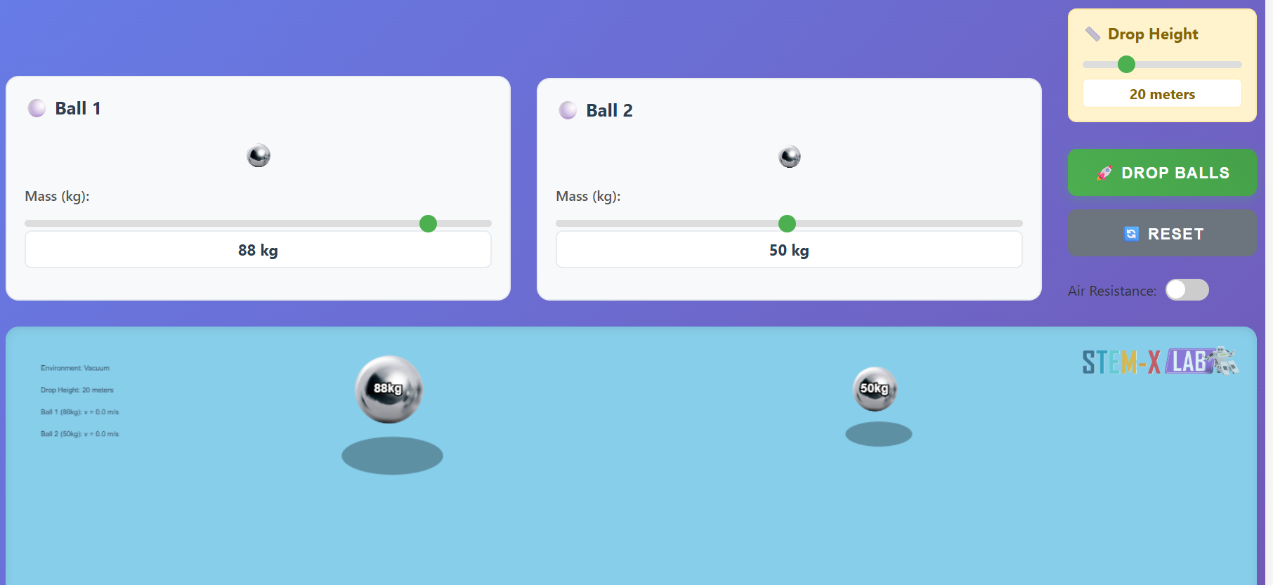 Simulation demo for Real-time Interaction